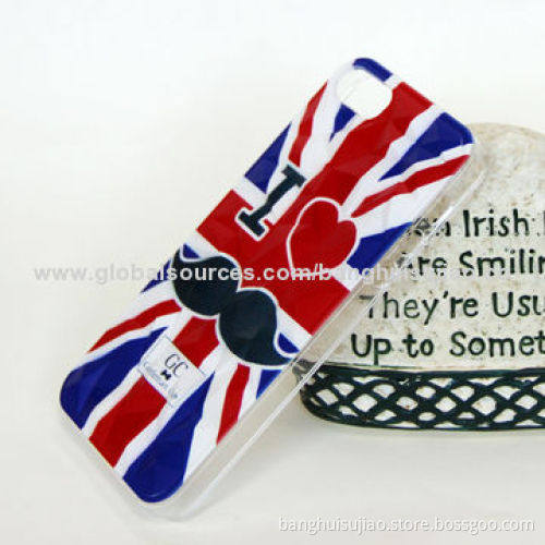 Western Style Case for iPhone 5/5S on IML, Customized Logos Printing Welcomed